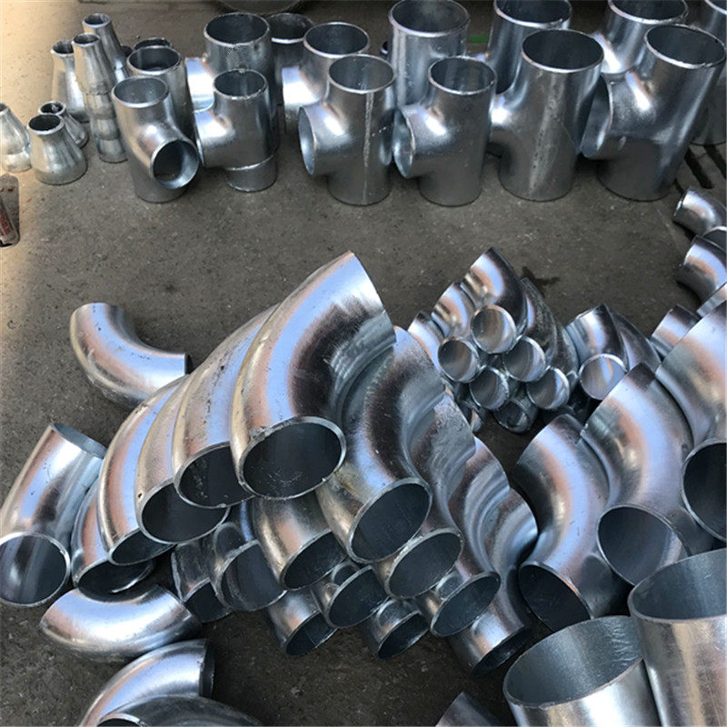 Welding Galvanized Elbow Galvanized Welding Elbow Electroplated Welding Pipe Fittings Galvanized Welding Size Head National Standard Welding