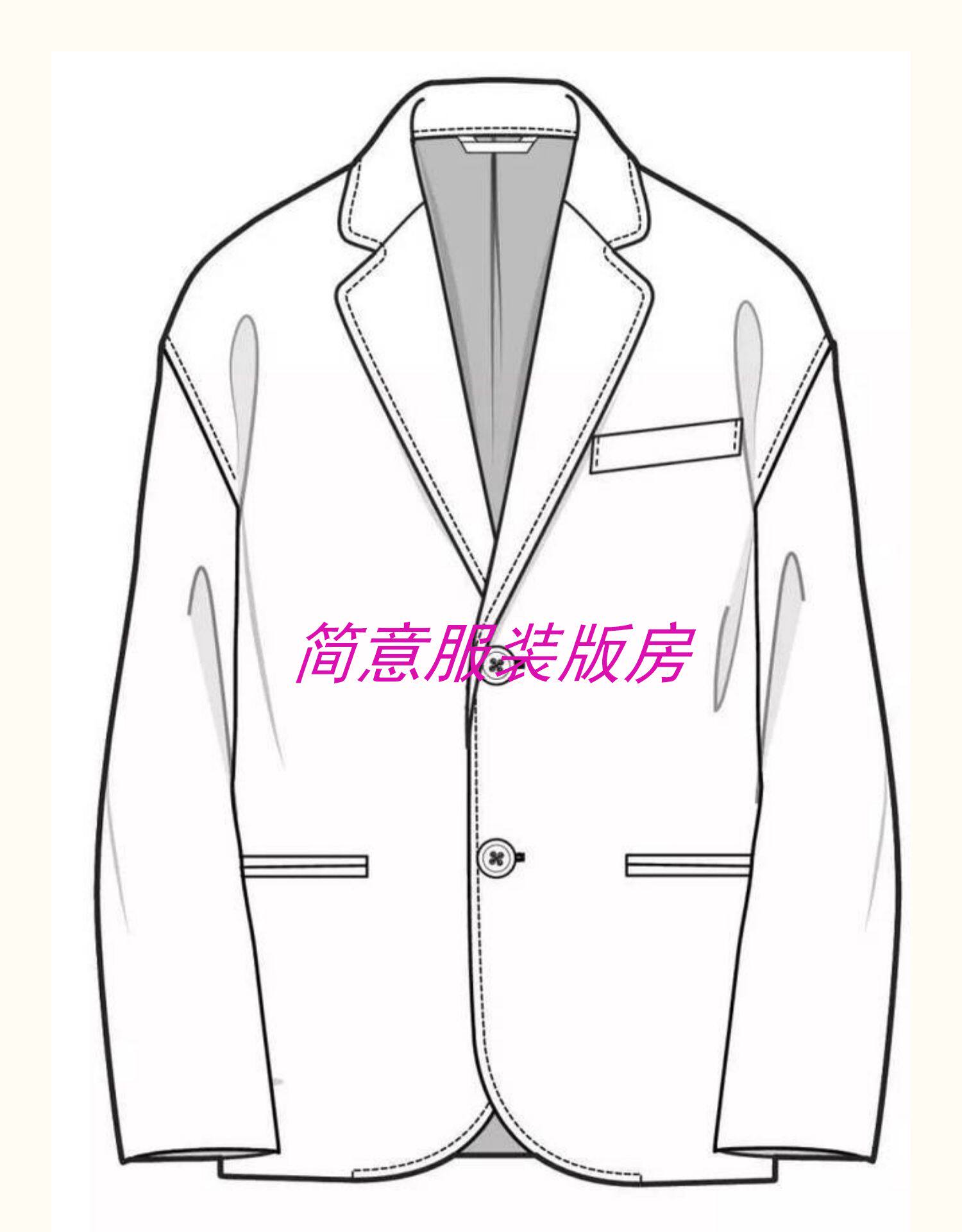 товар из китая 外包打版版房服装来样打版制版看图打版纸样设计放码车版代客打样