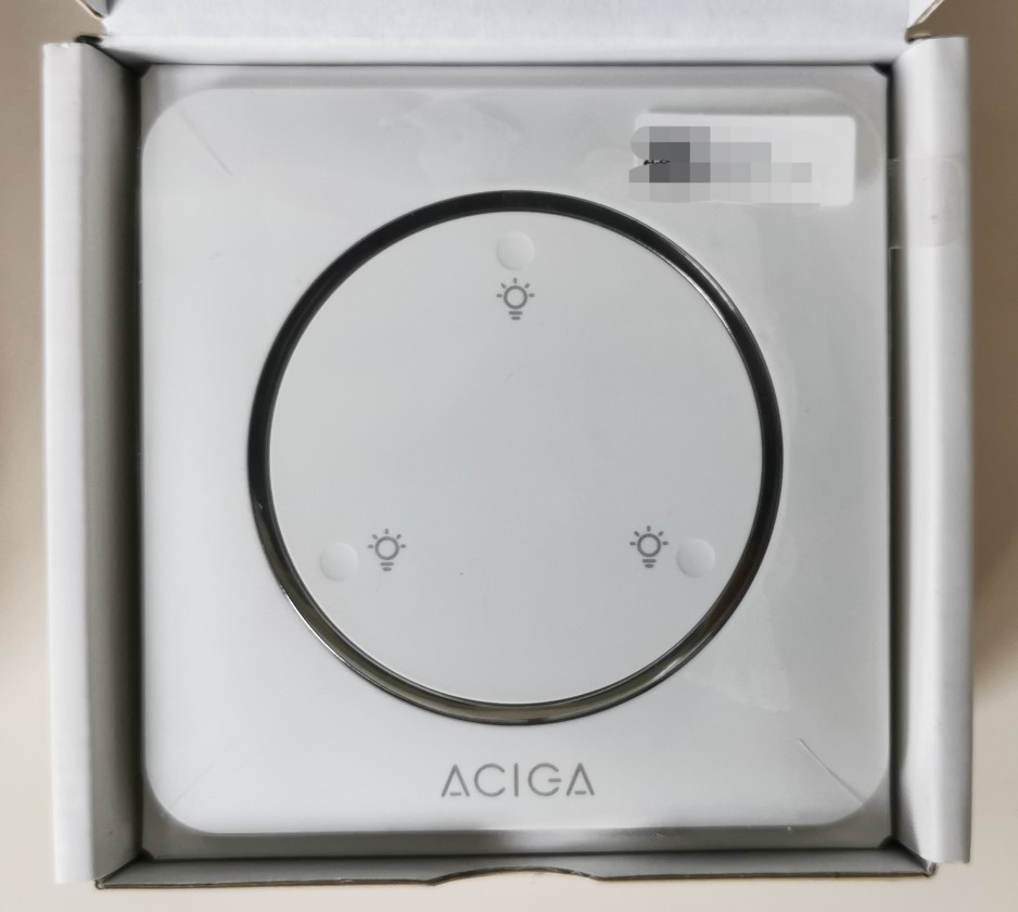 Peace of mind plus intelligent switch ACIGA smart three-way switch ACG-JT-LP02 Begui Garden Smart Switch