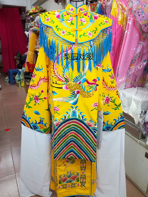 Peking Opera Costume, Female Embroidered Dragon Costume, Female Dragon Costume, Empress, Queen Costume, High-Quality Silk Material Dragon Costume