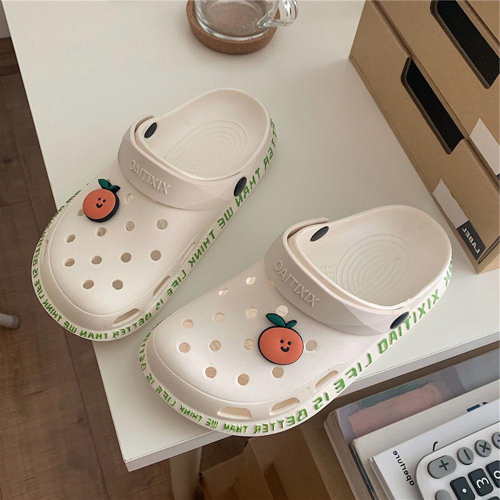 Japan ZD dongle shoes female non-slip thick bottom nurse for work students cool slippers summer lovers beach shoe men's wave