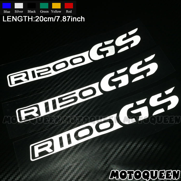 摩托车R1200GS贴纸R1150GS反光外壳车身装饰R1100GS标志贴画贴花