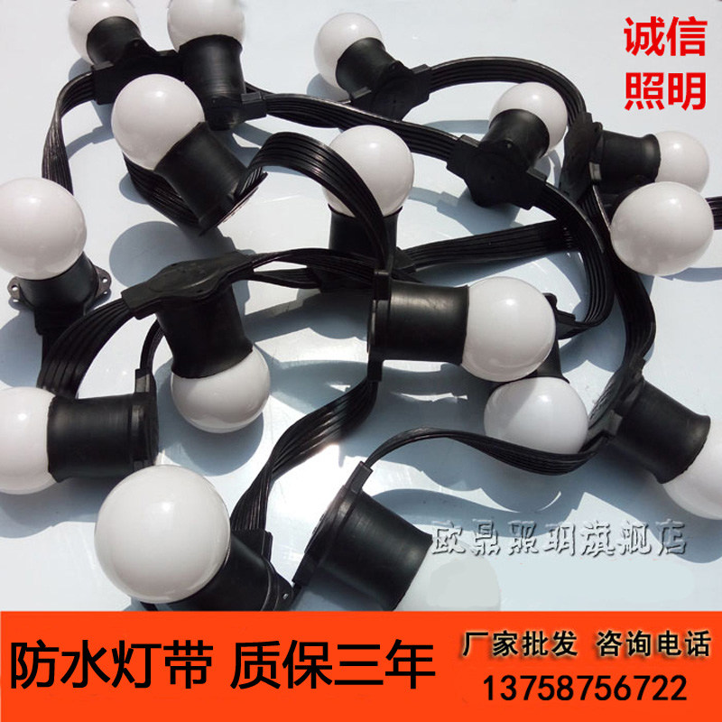 Outdoor waterproof marquee with advertising signs E27 festival colorful lights LED wedding background shape KT board decoration