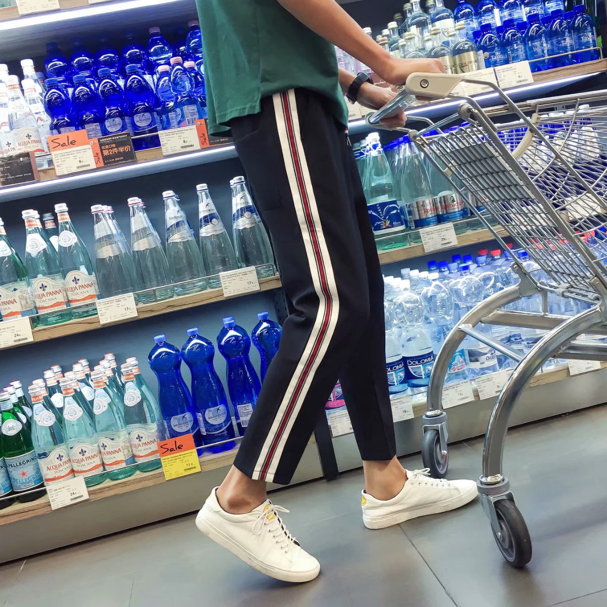 Đàn ông mới 9,9 nhân dân tệ chín chín người đàn ông thon gọn thể thao chín quần short 9 10-20 nhân dân tệ quần thể thao nam