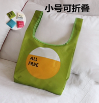 New Japanese small large capacity travel environmental shopping bag cute portable portable shopping bag