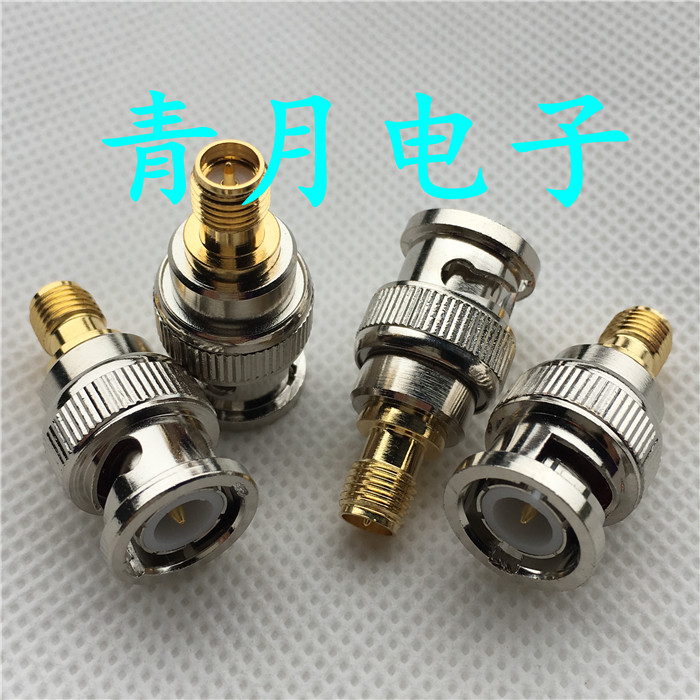 Q9 BNC male head turning RP-SMA female head outer screw internal needle RP-SMA-K BNC-J Radio Frequency coaxial connector