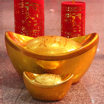 New Year decoration ornaments Large ingot cornucopia piggy bank Hotel shopping Mall office ornaments Spring Festival supplies