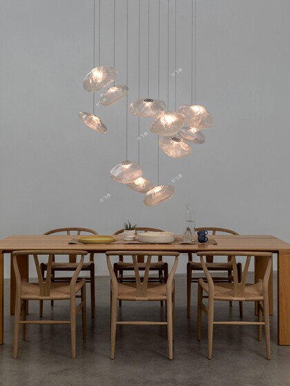 Canadian T73 Designer Chandelier for Restaurant, Villa, Duplex Living Room, Basement, Bedside, Dining Table, Staircase Chandelier