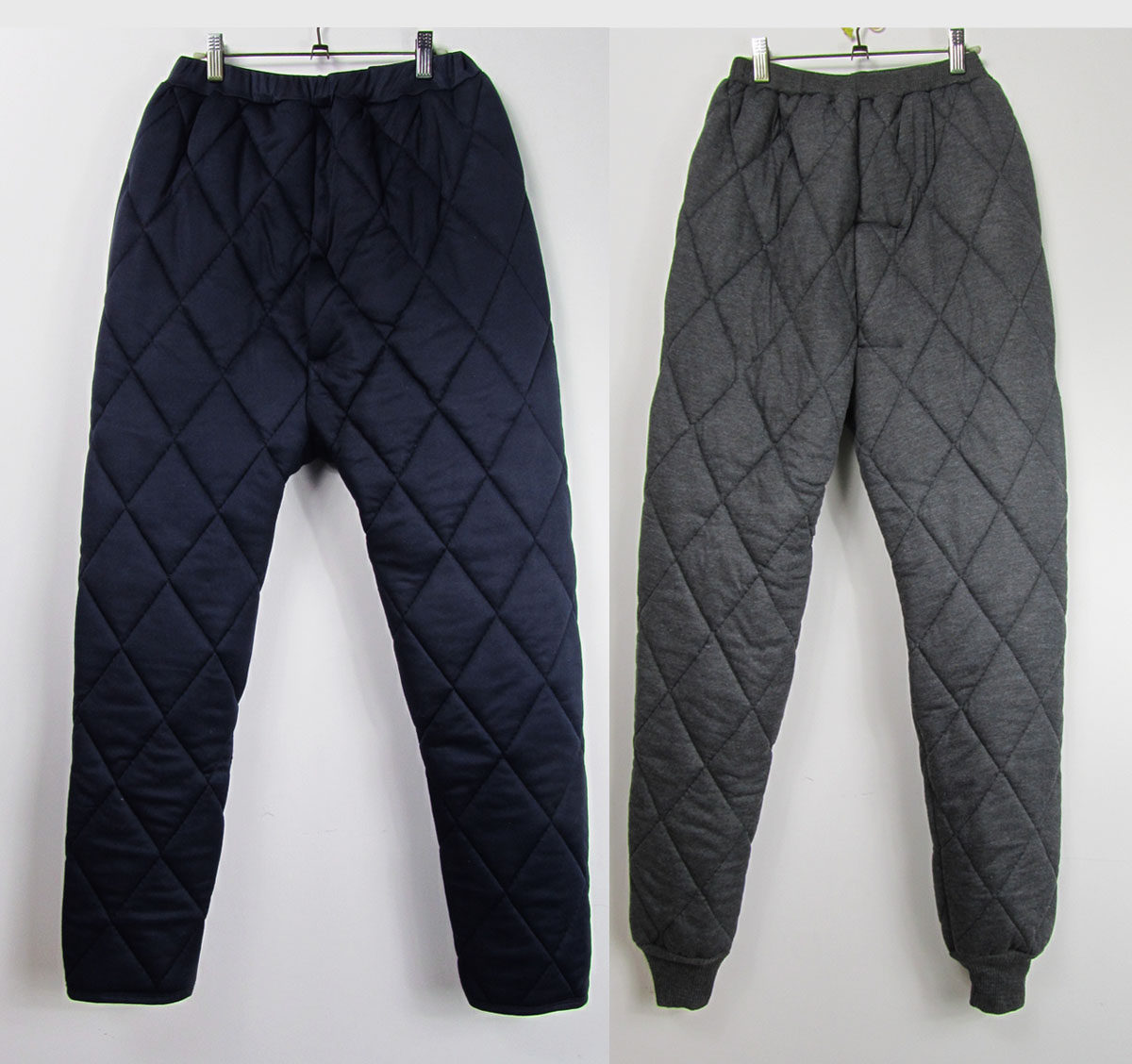 Off-code special clearance men's clothing for the elderly elastic waist cotton pants warm pants wear old pants in winter ordinary models