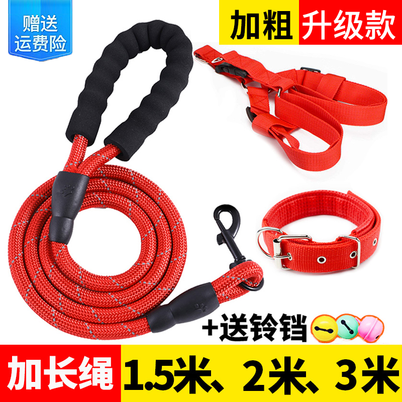 2 メートル 3 メートルの長さの犬の鎖犬の鎖犬の散歩テディゴールデンレトリバーペット大中小型犬の鎖