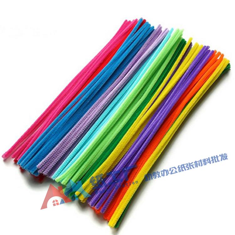 Màu xoắn xoắn rễ tóc thủ công cành hoa màu ngọn sáng tạo thủ công tự làm cách làm đồ chơi