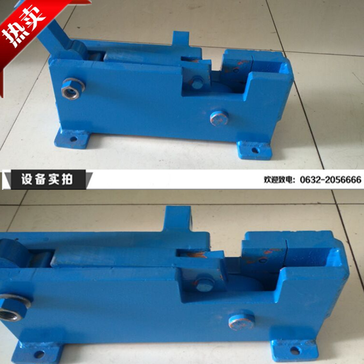Ruihe machinery Stainless steel shearing machine truncating machine MS-22 metal steel shearing machine model full