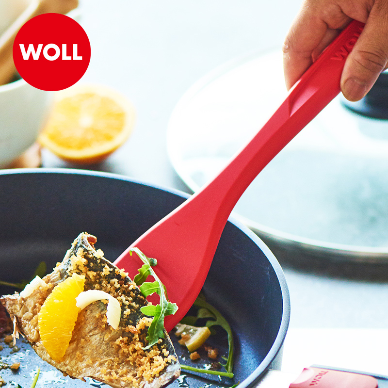 German wol western-style shovel silicone shovel pancake shovel high temperature resistant non-stick pan with food grade mini one-piece frying shovel