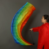 Восемь -летняя магазин восемь цветов Color Silk Make Sports Conferences, вступившие в церемонию открытия творческих реквизитов, ленточный танец танец танец танце