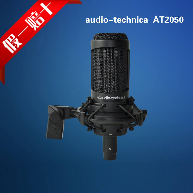 Audio Technica Iron Triangle AT-2050 Professional Wired Microphone Stage Performance Capacitive Microphone