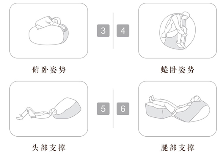 MUJI MUJI beanbag đơn tatami phòng khách thoải mái tối giản túi đậu thể tháo rời và có thể rửa hiện đại - Ghế sô pha ghế sopha