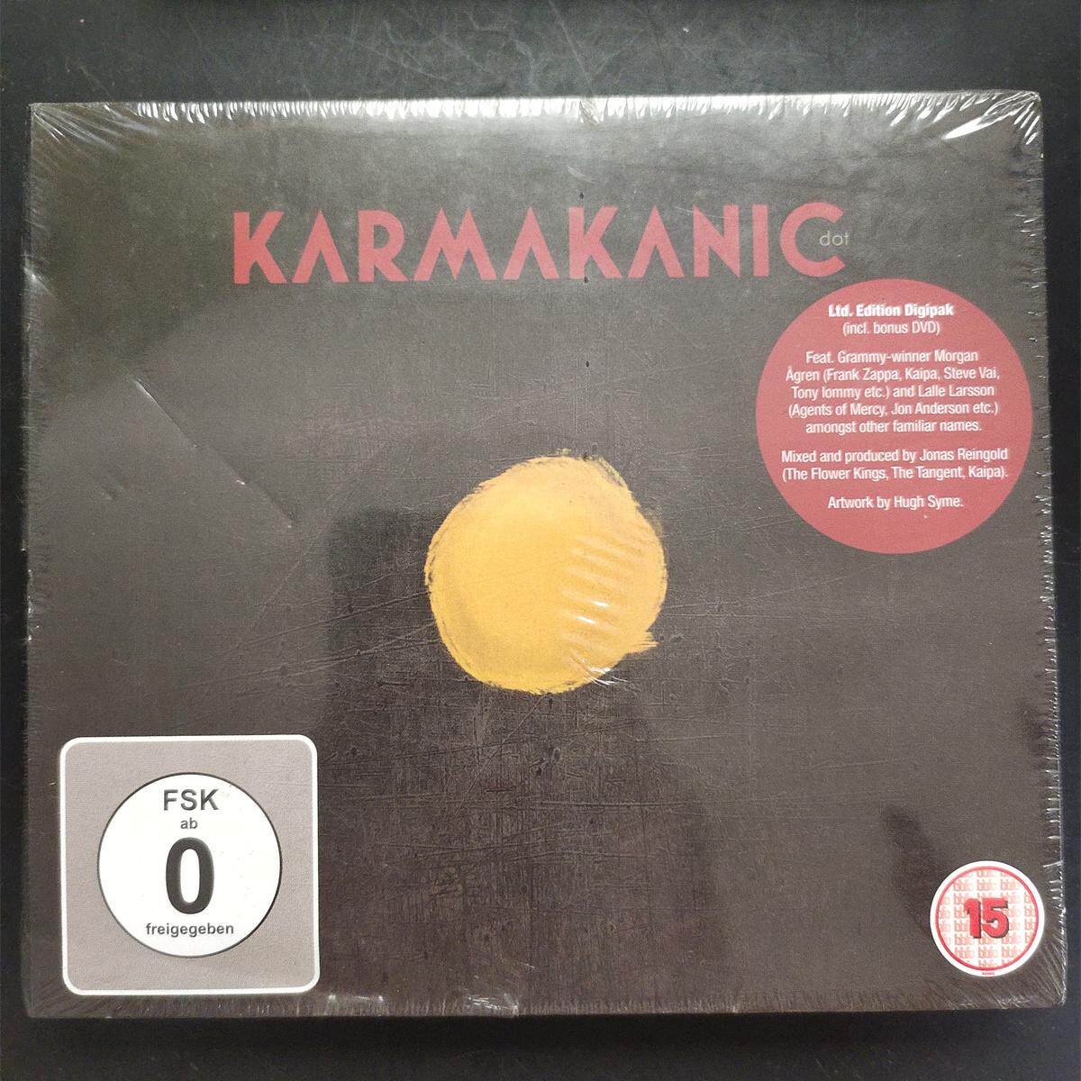 Подлинный CD+DVD Симфонический авангард Karmakanic Karmakanic Dot, европейская версия, нераспечатанная Изображение 1