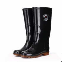 Labor protection rain shoes rain boots waterproof shoes mens non-slip high tube cotton kitchen work shoes rubber shoes water boots overshoes