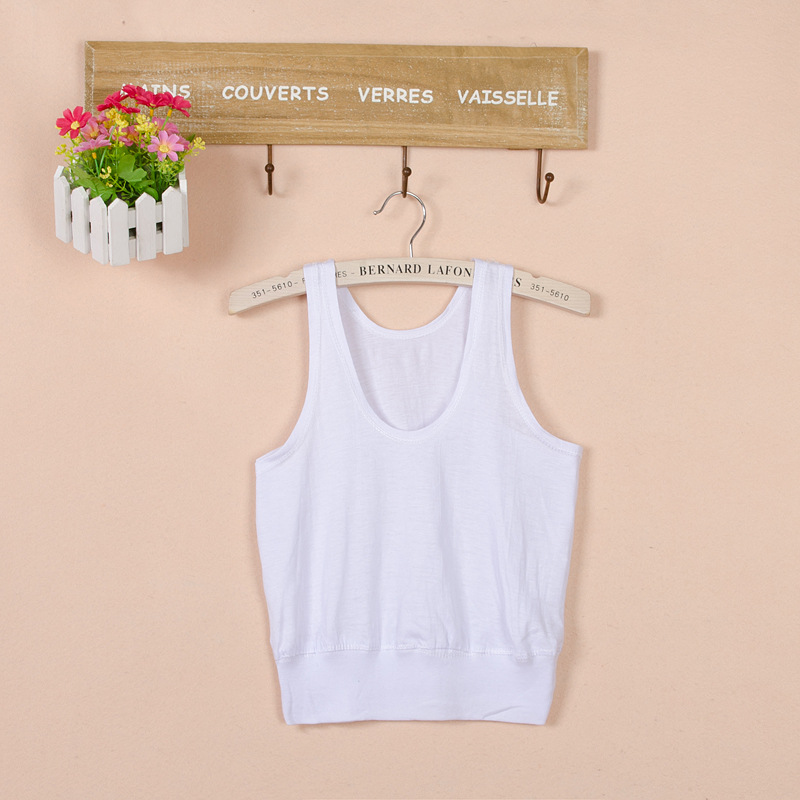Mùa hè cotton bà già vest đồ lót nữ cởi quần áo trung niên thực vật hoa tay áo lỏng lẻo mẹ đan - Áo vest áo ngực không gọng