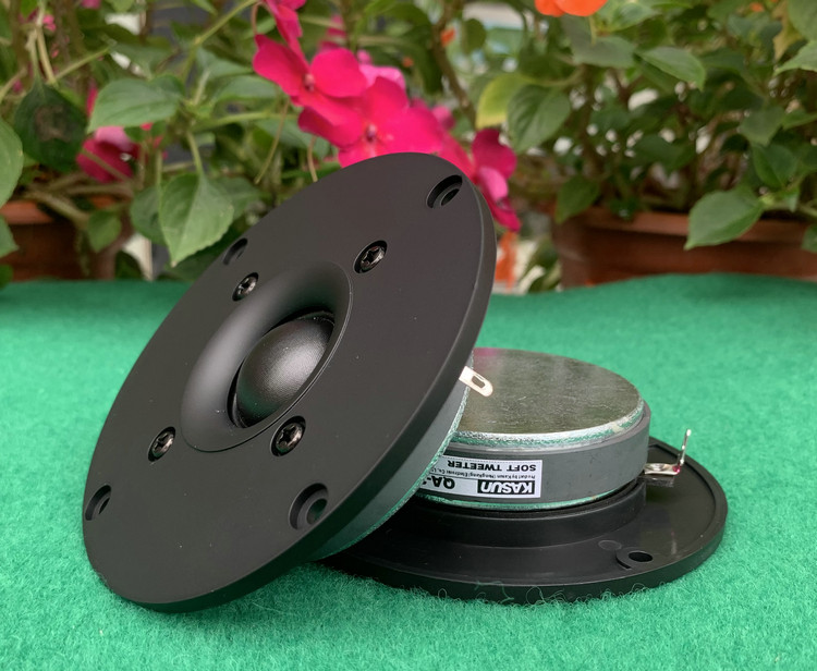 Original Jiaxun QA2100 fever single magnetic ultra-thin bookshelf speaker 4 inch tweeter unit