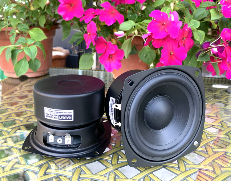 Jiaxin Fever Household Bookshelf Speaker 4 inch square bass speaker 4 inch square bass unit