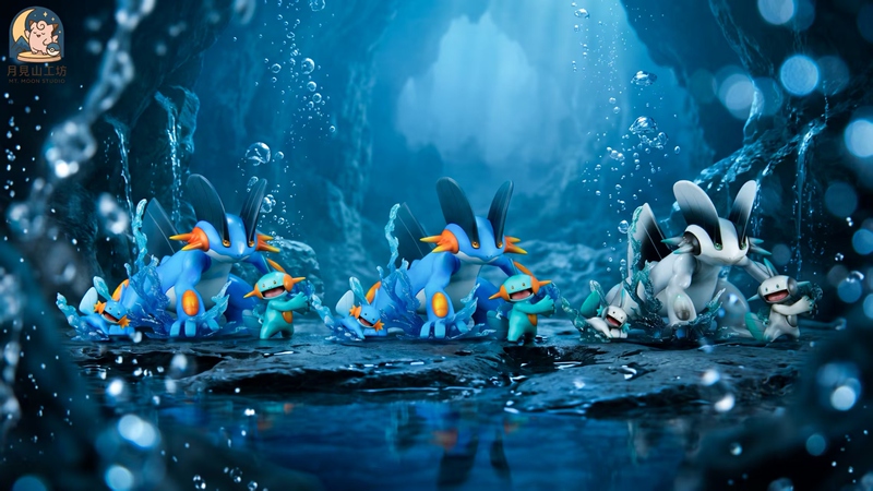 Ice Model Toys Deposit Payment: Tsukimi Mountain Giant Swamp Monster Evolution Set