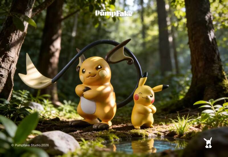 Ice Model Toys Pre-Order Payment Pumpfake Studios Virtual Illusion Manufacturing Pikachu Evolution Set 1/20 Ice Model Toys Pre-Order Payment Pumpfake Studios Virtual Illusion Manufacturing Pikachu Evolution Set 1/20