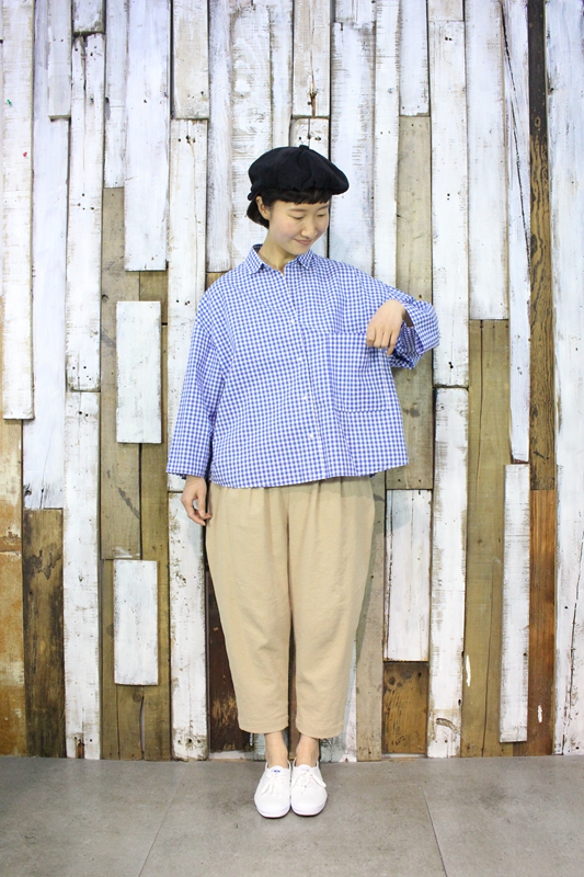 Mùa xuân Nhật Bản rắn rỏi màu cotton và quần vải thun co giãn eo là quần harem thon mỏng quần chín quần nhỏ chân nữ - Quần Harem quần harem nữ thu đông