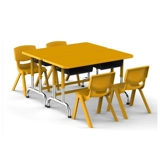 育才 Столы детского сада и костюмы для стула могут быть подняты и описаны как табуретка для школьных дошкольных детей.