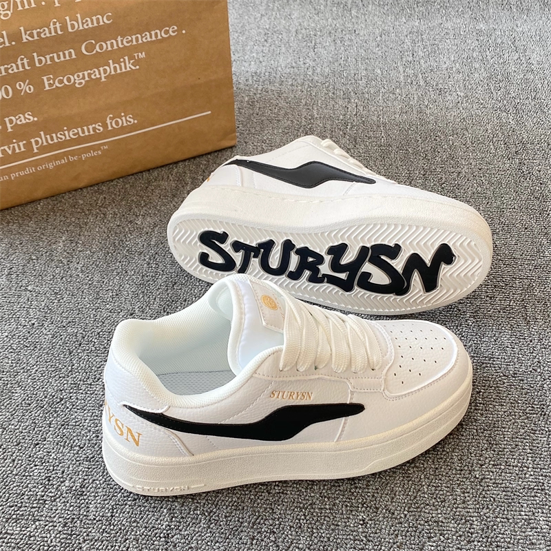 Thick-Soled German Training Shoes, Unisex, 2026 Summer New Style, Niche Versatile Sports White Shoes, Student Casual Sneakers