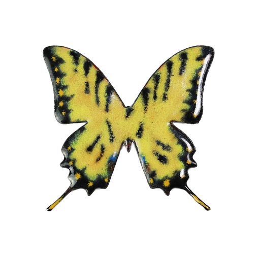 Эмаль, брошь, оригинальная натуральная подвеска с бабочкой ручной работы, подарок на день рождения