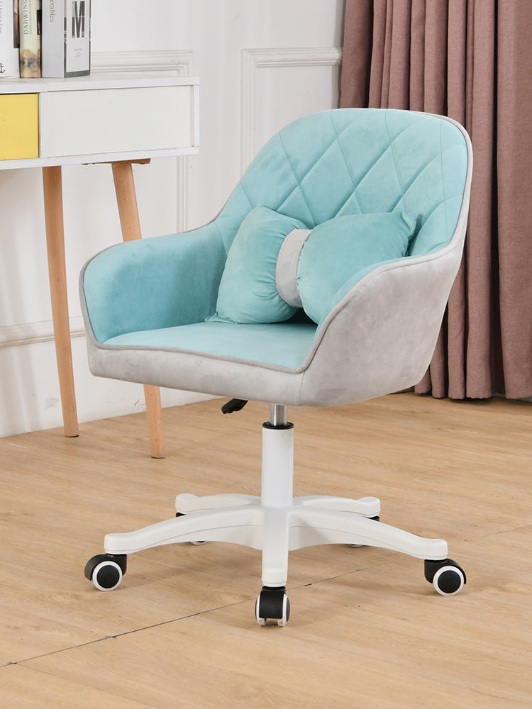 Computer chair home comfortable girl cute bedroom bedroom back chair dormitory college student study desk office swivel chair