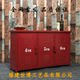 Retro style iron tea table old storage cabinet