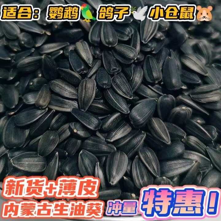 🐾 寻找高性价比宠物零食?这款生油葵籽让你不再烦恼 🦜-鸟食-淘宝好物网