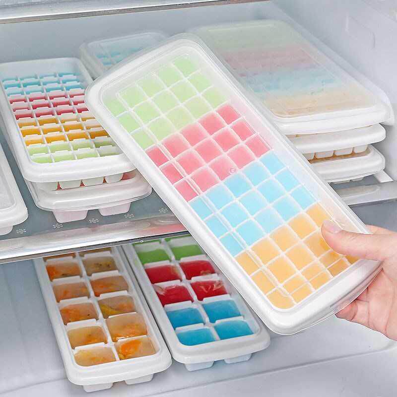 Summer homemade DIY with ice sheet ice sheet household ice ice ice mold creative frozen ice box