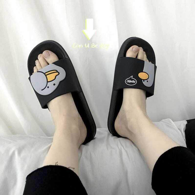 Trendy slippers men's summer Korean style students wear net red fashion men's casual slippers women's couple sandals