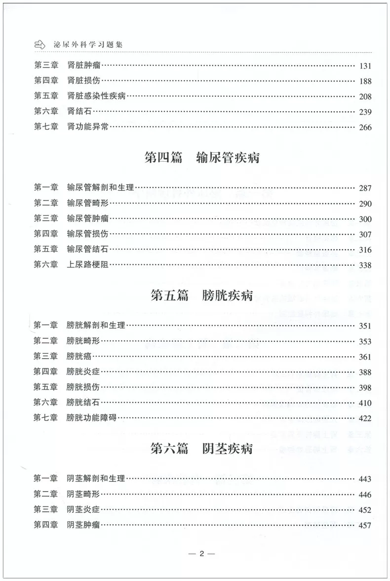 2021 Deputy Chief Physician of Urology and Chief Physician Exercise Set