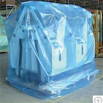 Customized 1200*800*2400 handmade heat shrinkable film square bag Super large PE machinery equipment three-dimensional bag