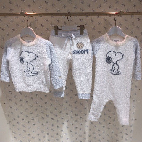 Japanese gp Japanese soft cute cartoon Snoop dog warm baby romper jumpsuit pajamas