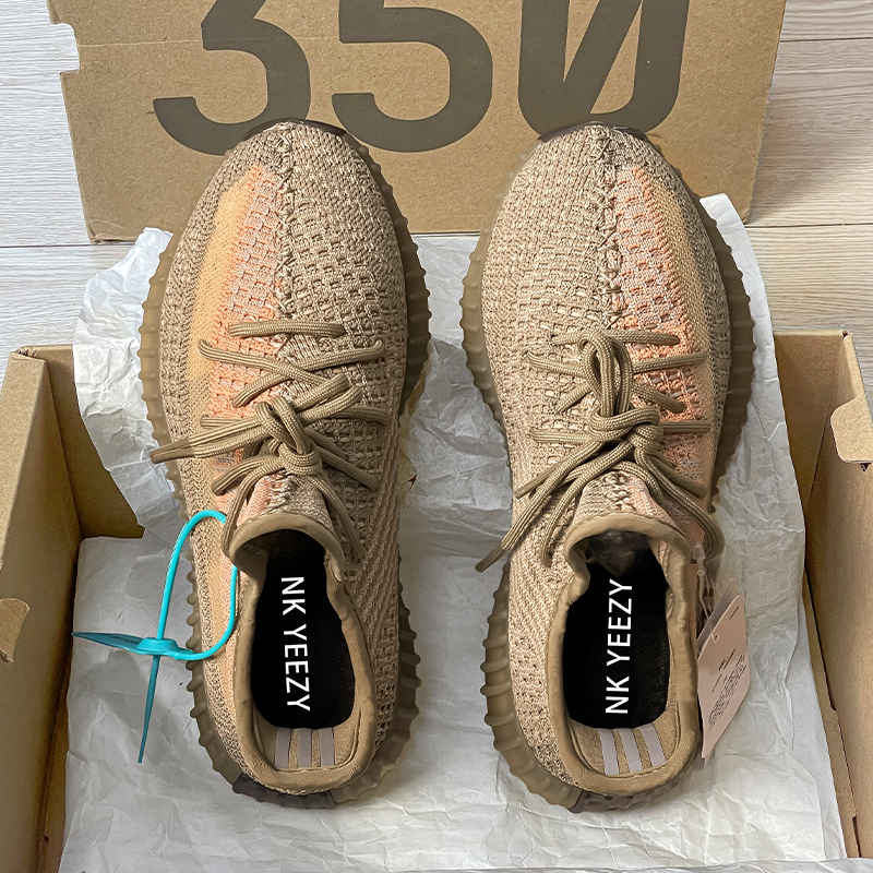 Official Genuine Yezi Yeezy Sneakers 350 Dirty Orange Men's Shoes Summer Sports Shoes Women's Mesh Running Shoes Official Genuine Yezi Yeezy Sneakers 350 Dirty Orange Men's Shoes Summer Sports Shoes Women's Mesh Running Shoes