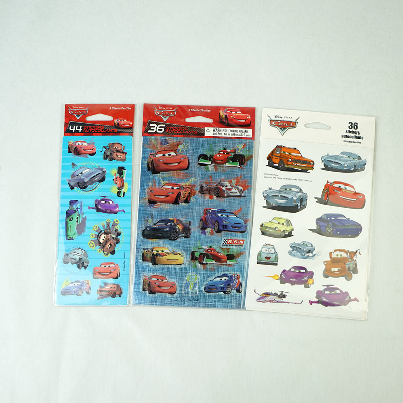 Cars Cartoon Car Sticker Hand Account Diary Gift Reward Sticker