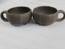 Old tea bowl factory goods purple sand Cup in the early 1980s old purple sand Cup