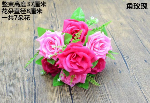 Mô phỏng hoa mẫu đơn hoa phòng khách cắm hoa cắm hoa decoration hoa trang trí hoa giả trang trí hoa nhựa hoa khô vải hoa - Trang trí nội thất trang trí nhà cửa