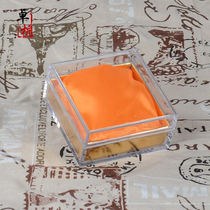 General 9 5cm small square box acrylic box acrylic box box Cordyceps American ginseng Maple bucket box wholesale