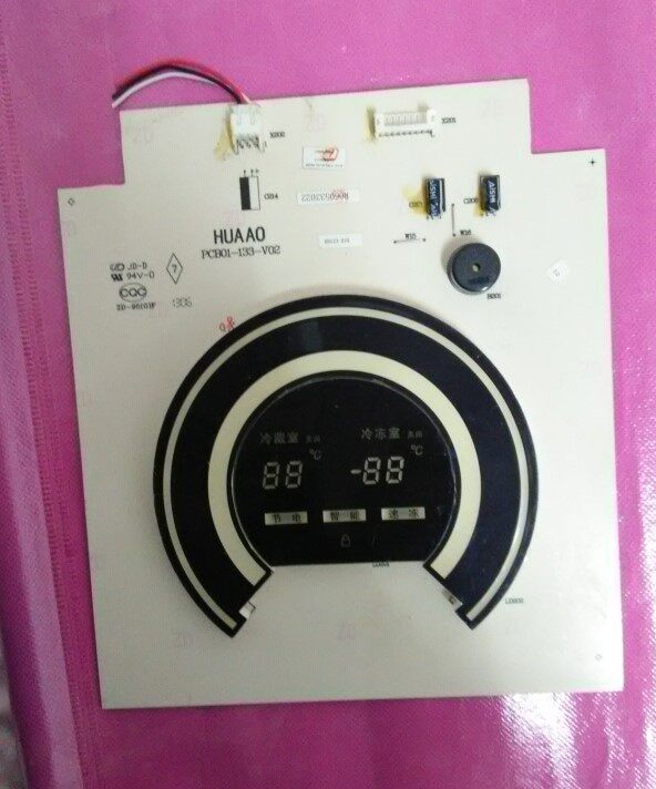 Acoustic refrigerator display panel PCB01-133-V02 BDG23-215 Operating plate panel