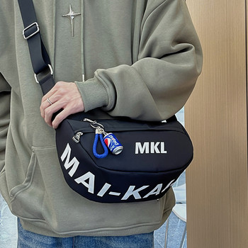 Fashionable, lightweight and versatile small bag for women 2025 new trendy nylon bag single shoulder crossbody bag casual saddle bag