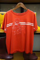 AIGLE AIGLE domestic female sunscreen print short sleeve T-shirt J5397 J5397 J5398 PSIADIA