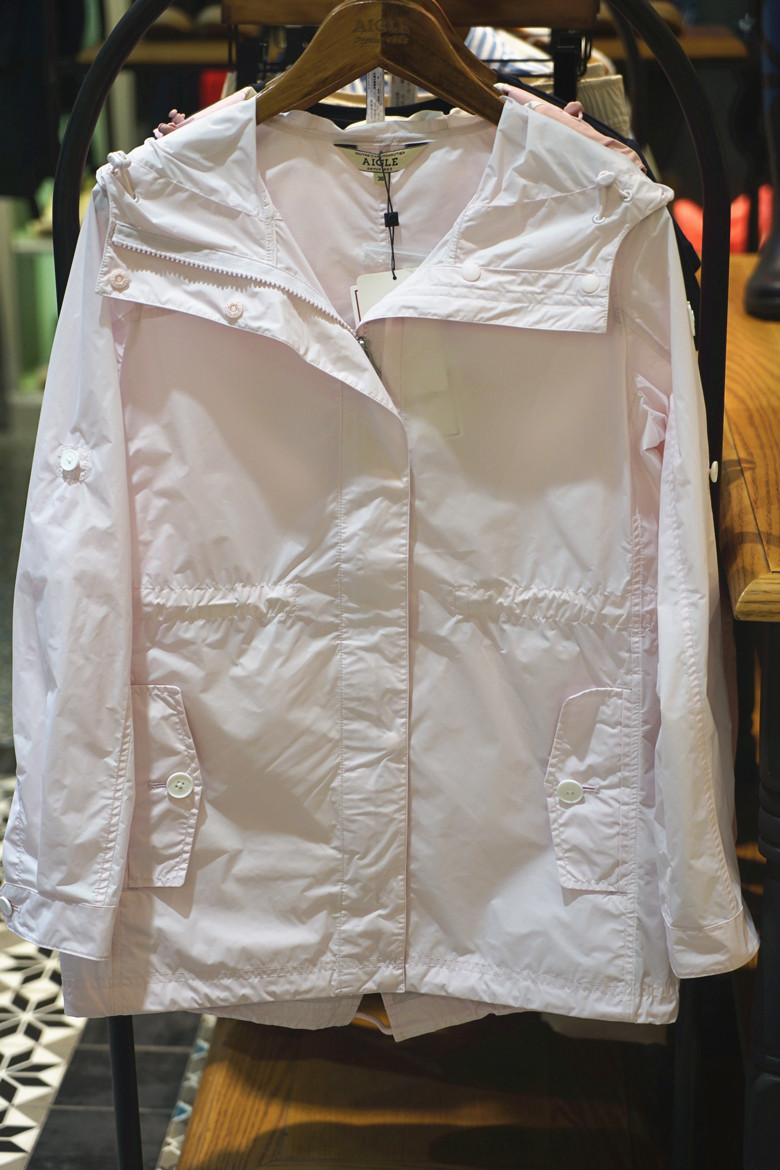 Domestic AIGLE Aigao counter women's water-resistant lightweight jacket 8102180081 82