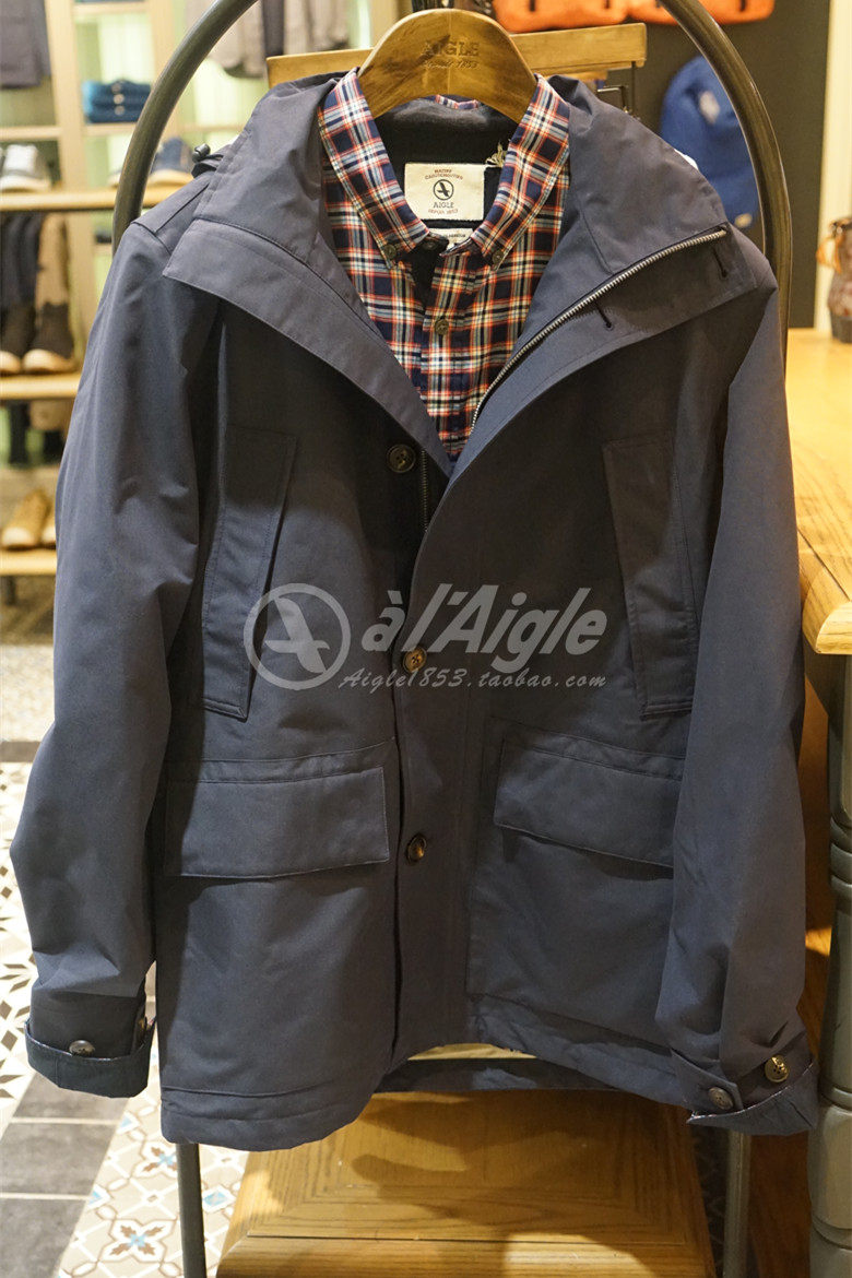 Domestic AIGLE Einner special cabinet male GTX jacket 810275051 52 RAYMOND