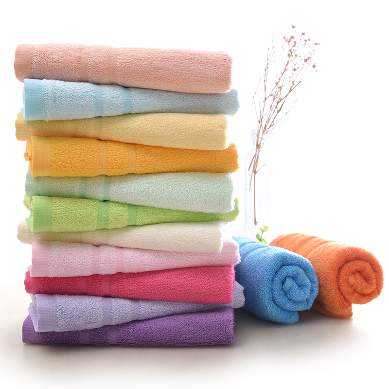 Pack of Six Borna Silk Bamboo Fiber Bamboo Pulp Fiber Children's Small Towels, Women's Medium Towels, Standard Adult Towels Pack of Six Borna Silk Bamboo Fiber Bamboo Pulp Fiber Children's Small Towels, Women's Medium Towels, Standard Adult Towels